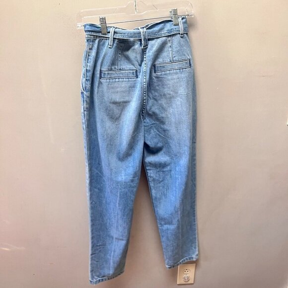 La Vie‎ Rebecca Taylor Women's Tie Waist Jean 26 Light Wash Denim - Picture 6 of 6